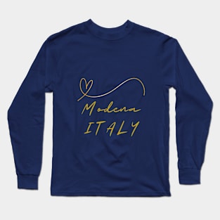 Modena Italy Long Sleeve T-Shirt